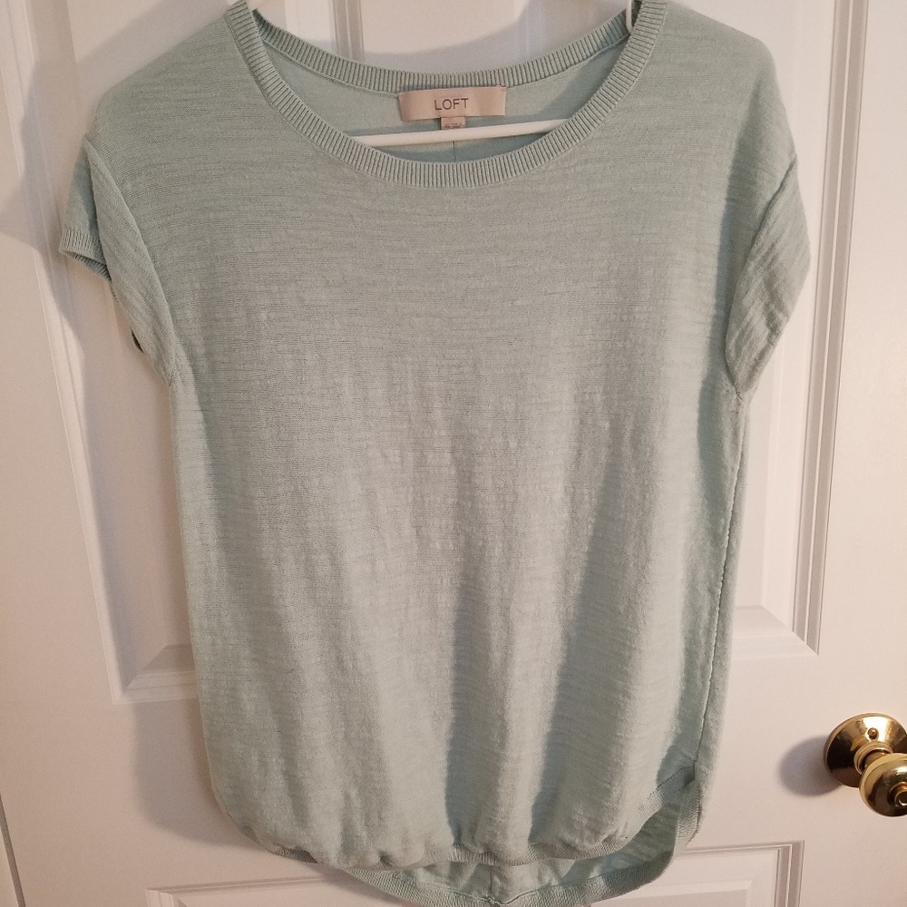 Loft Short Sleeve Sweater